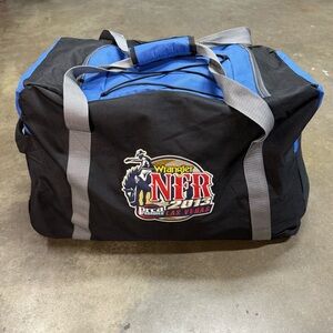 Wrangler NFR 2013 Rolling Duffel Bag w/ Wheels & Pull Handle Las Vegas